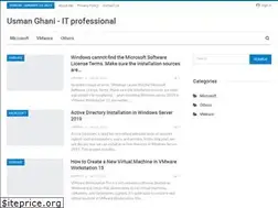 Sites similar to usmanghani.co