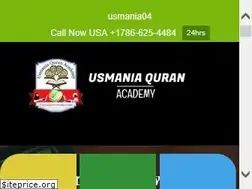 Sites similar to usmaniaquranacademy.com