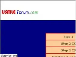 Sites similar to usmleforum.com