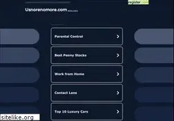Sites similar to usnorenomore.com
