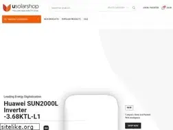Sites similar to usolarshop.co.uk