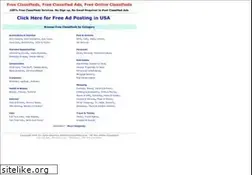 Sites similar to usonlineclassifieds.com
