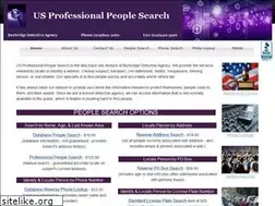 Sites similar to usprofessionalpeoplesearch.com