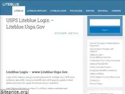 Sites similar to uspslitebluelogin.net