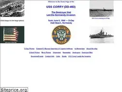 Sites similar to uss-corry-dd463.com