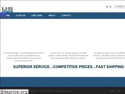 Sites similar to ussecuritysupply.com