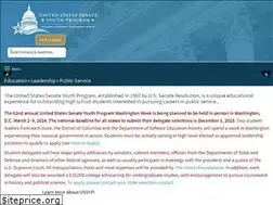 Sites similar to ussenateyouth.org