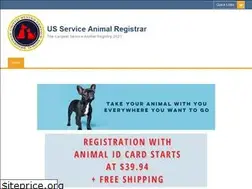 Sites similar to usserviceanimalregistrar.org