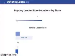 Sites similar to ustatesloans.org