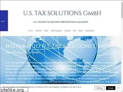 Sites similar to ustaxsolutionsgmbh.com
