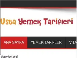 Sites similar to ustayemektarifleri.com