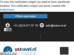 Sites similar to ustravel.nl
