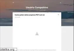 Sites similar to usuariocompulsivo.blogspot.com
