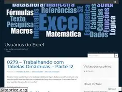Sites similar to usuariosdoexcel.wordpress.com