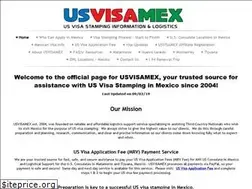 Sites similar to usvisamex.com