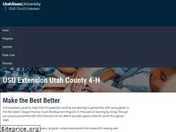 Sites similar to utahcounty4h.org