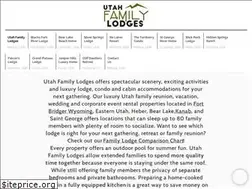 Sites similar to utahfamilylodges.com