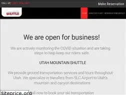 Sites similar to utahmountainshuttle.com
