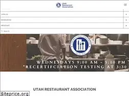 Sites similar to utahrestaurantassociation.org