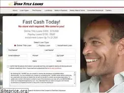 Sites similar to utahtitleloansinc.com