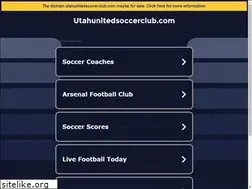 Sites similar to utahunitedsoccerclub.com