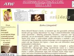 Sites similar to utaszulesig.atw.hu