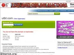 Sites similar to utbt.com