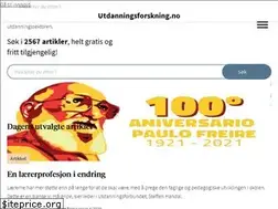 Sites similar to utdanningsforskning.no