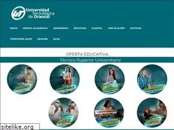 Sites similar to utdeoriental.edu.mx