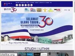 Sites similar to uthm.edu.my