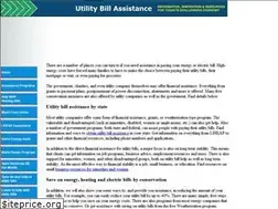 Sites similar to utilitybillassistance.com