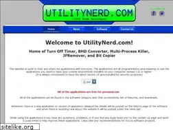 Sites similar to utilitynerd.com
