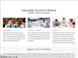 Sites similar to utilitypeopleuk.com