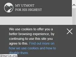 Sites similar to utmost.org