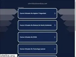 Sites similar to utnvirtualmendoza.net
