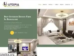 Sites similar to utopiainteriors.in