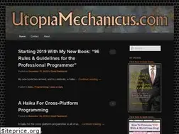 Sites similar to utopiamechanicus.com