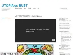Sites similar to utopiaorbust.wordpress.com