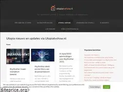 Sites similar to utopiatvshow.nl