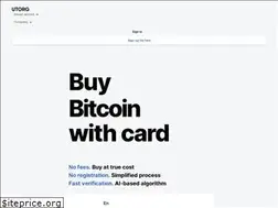 Sites similar to utorg.io