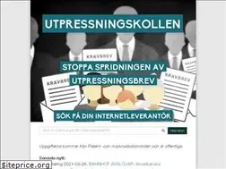 Sites similar to utpressningskollen.se