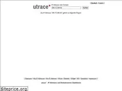 Sites similar to utrace.de