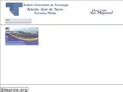 Sites similar to utsmerida.edu.ve