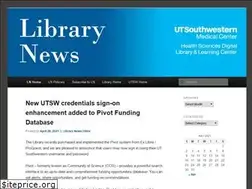 Sites similar to utswlibrarynews.org