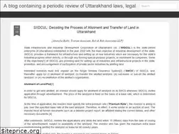 Sites similar to uttarakhandlaws.blogspot.com