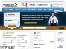 Sites similar to uttarakhandnaukri.com