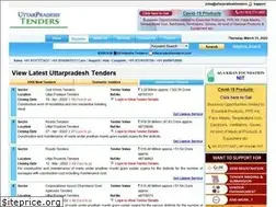 Sites similar to uttarpradeshtenders.com
