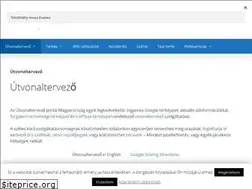 Sites similar to utvonaltervezo.com