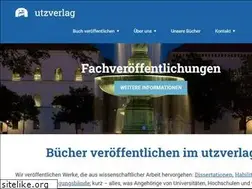 Sites similar to utzverlag.de