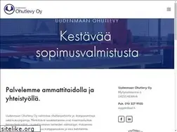 Sites similar to uudenmaanohutlevy.fi